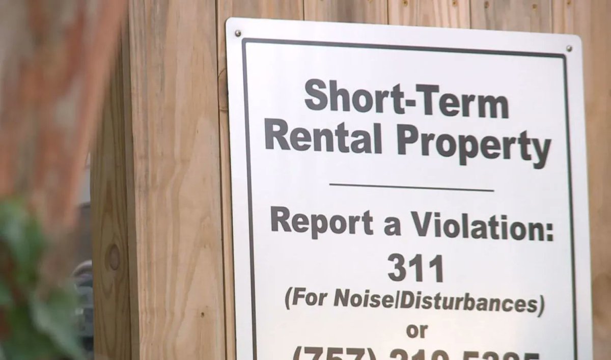 SaraforVA's tweet photo. Sen. DeSteph's bill is a complete overreach. Localities need to be able to decide what best fits the needs of their communities.
“I think that each locality should... regulate the short-term rentals...it impacts a locality differently,” Tajan said.
https://t.co/3qr2m02ey2 https://t.co/N9792K8EtC
