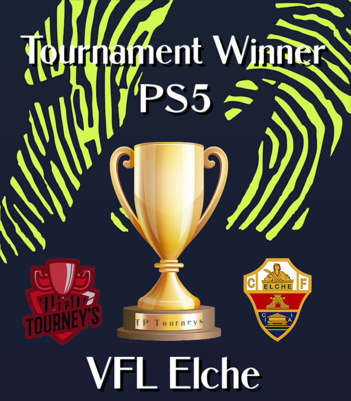 TP_Tourneys's tweet photo. 21st January 1st tourney winner was @VFLElche_S50 well played lads https://t.co/m8CCdeGztX