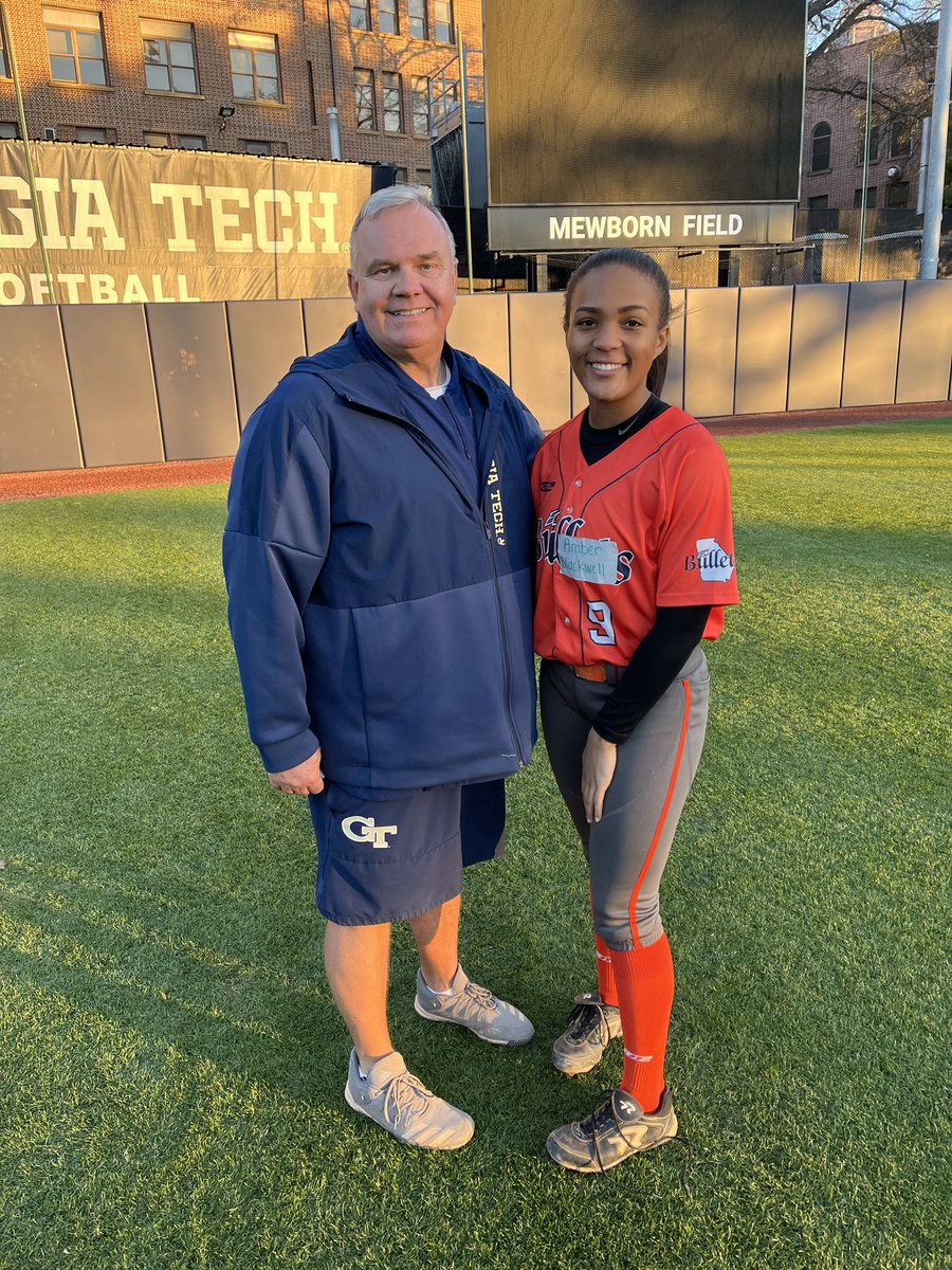 Thank you <a href="/marty_mac17/">Marty McDaniel</a> for the great pitching camp today with <a href="/GaTechSoftball/">Georgia Tech Softball 🥇🥇🥇🥇🥇</a>!!! @ECBLegere_Maher <a href="/EastCobbBullets/">EC Bullets Fastpitch</a>