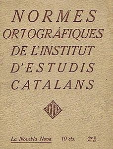 deleslletres's tweet photo. El 24 de gener de 1913 l'Institut d'Estudis Catalans va publicar les Normes Ortogràfiques, les eines que van permetre al català, llengua nacional, equiparar-se a les altres llengües nacionals. 
Perquè "si la llengua falla, fallarà tot" (Pompeu Fabra) https://t.co/3rGjFMnczr