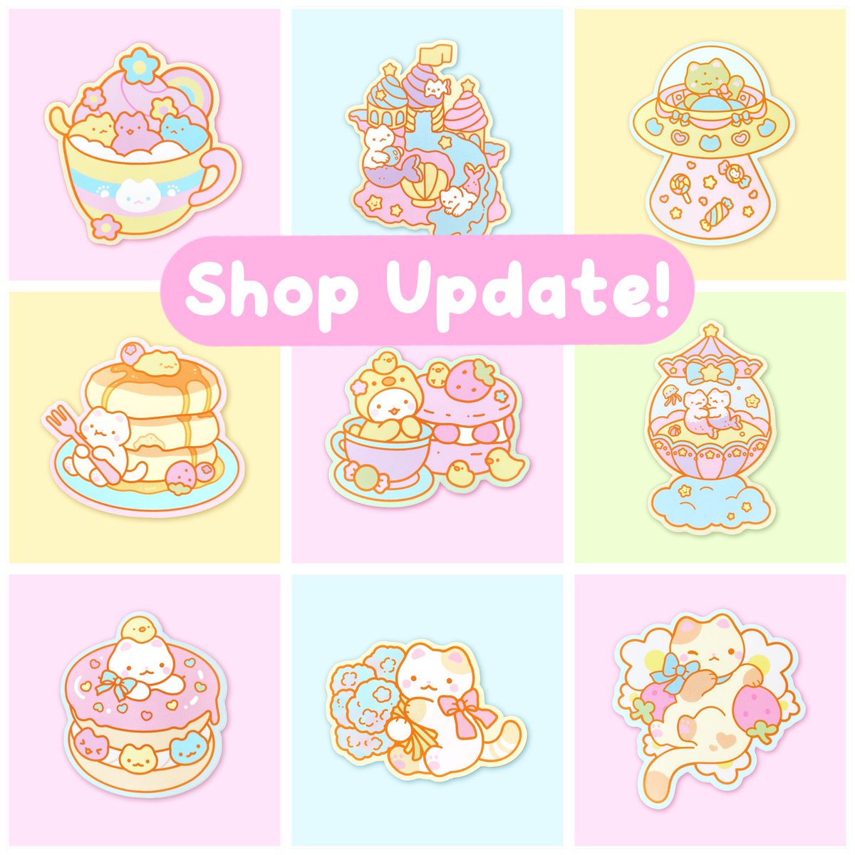 🎉 shop update is live! 🌈💕 