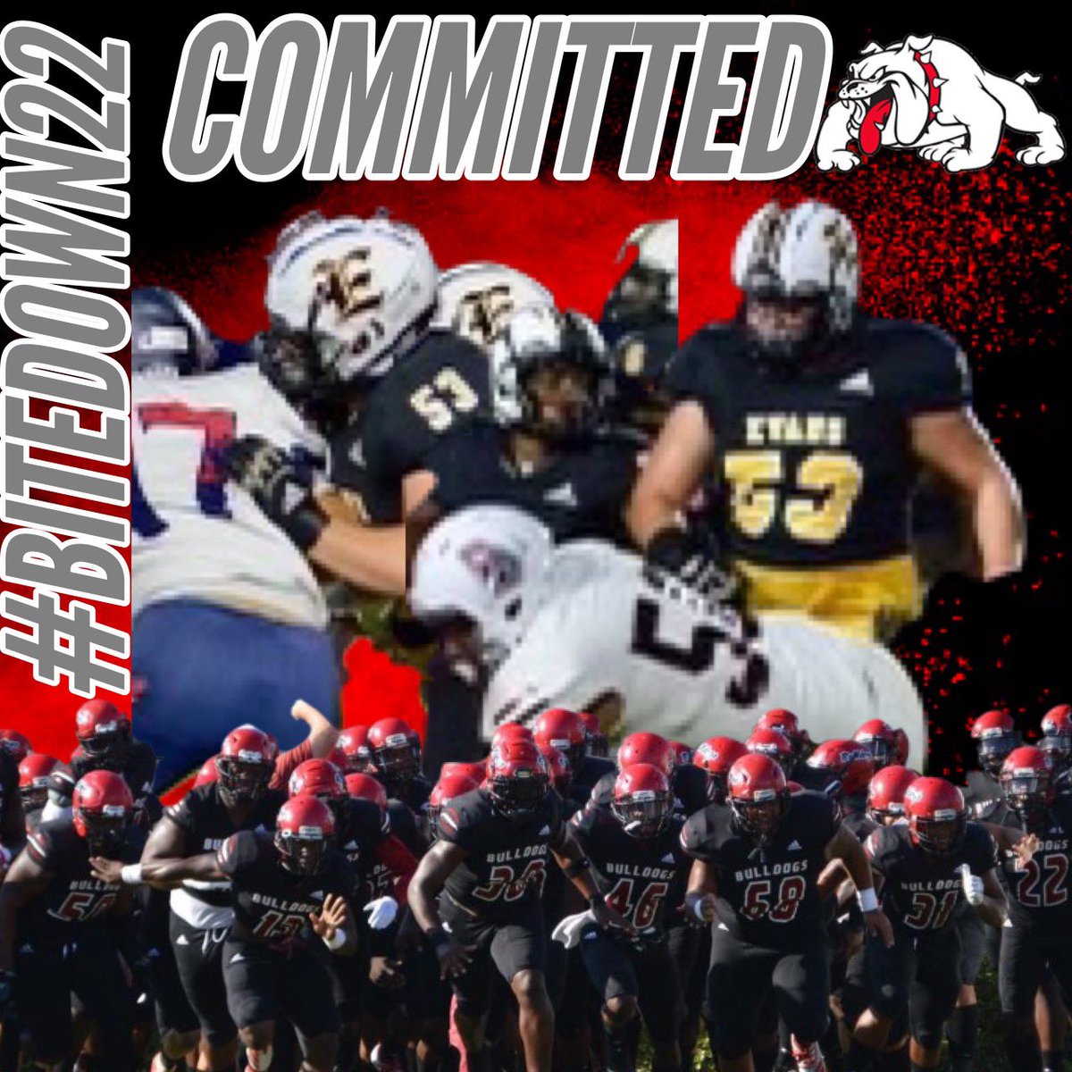 ThunderMorris1's tweet photo. 110% Committed!!! GO DAWGS!!!!🐶❤️🖤 @_CoachPWilliams @GMC_Football @barrettdavis4 @EHSKnightsFB https://t.co/gHipqrubuZ