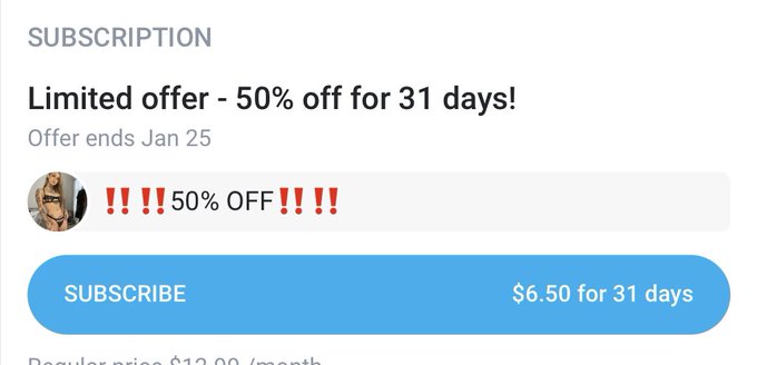 50% off now 👀 https://t.co/NkGjNsGEZt https://t.co/qZYzdCN7i1