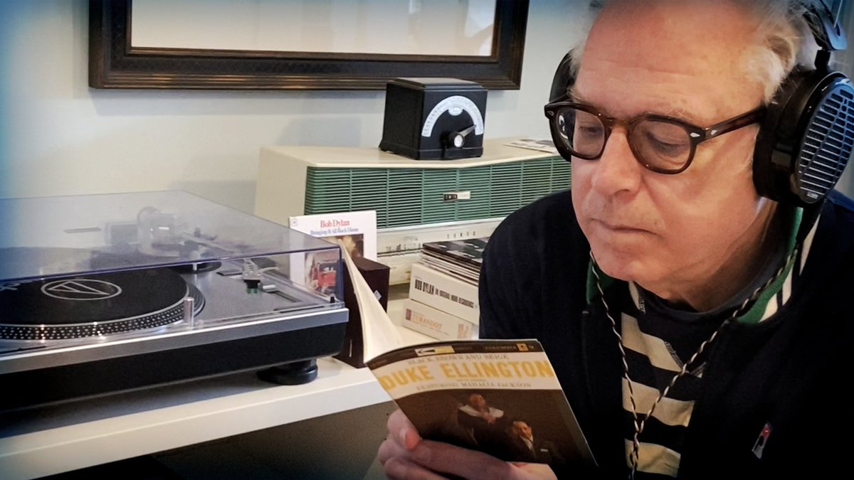Audeze's tweet image. &quot;Mind blown. That is the place where I want to be. I long for it. Listening now to Audeze LCD-5 headphones through a Linear Tube Audio MZ3 amplifier brings me right back to those wonderful moments.&quot;
@BillFrisell 
@lineartubeaudio #AudezeInTheWild #dukeellington #mahaliajackson