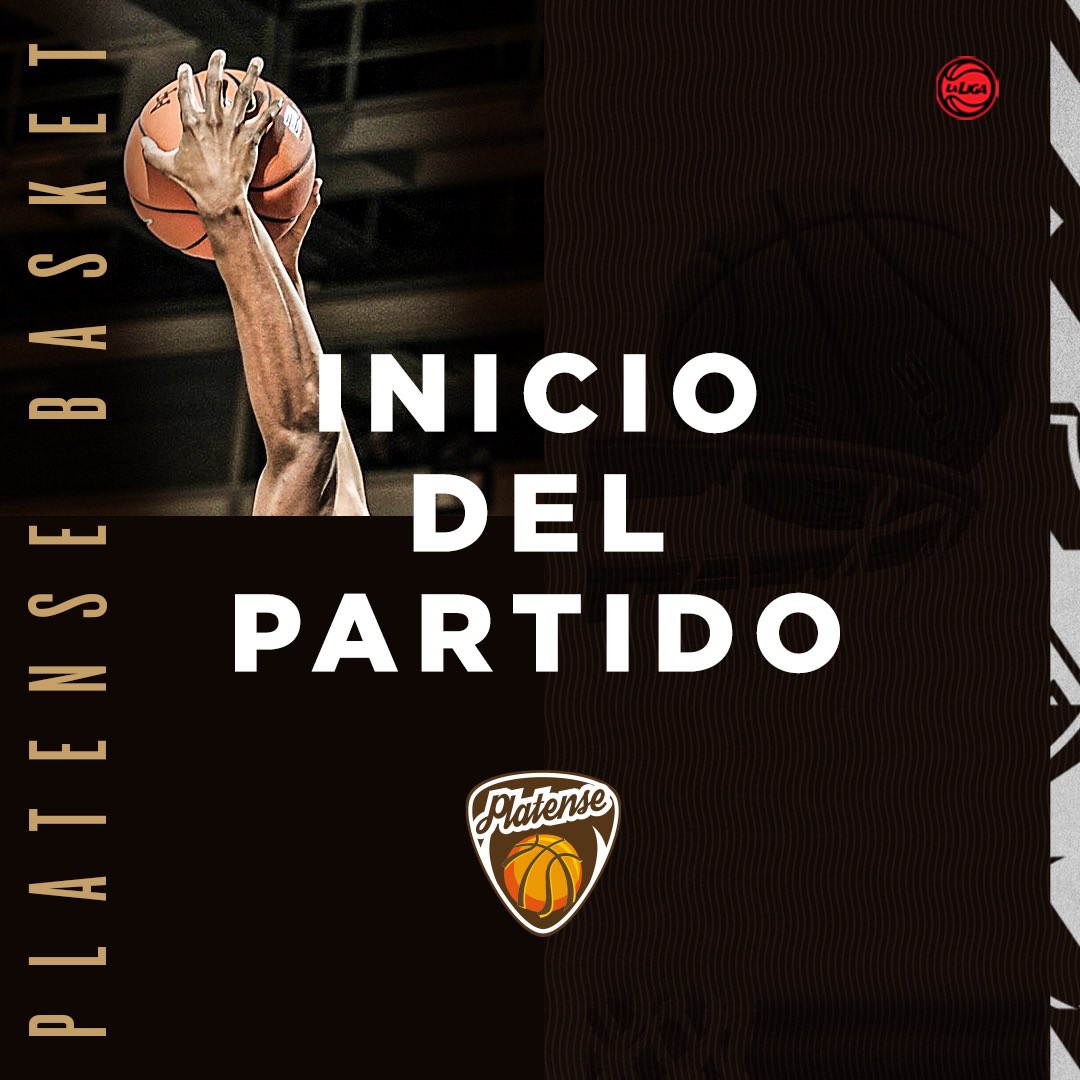 basquetplatense's tweet photo. #LigaNacional #ZonaÚnica 

⏱ ¡🏀 Bola en el aire!

💪🏻 #Platense y @GyECR ya se enfrentan en Vicente López.

📋 Los cinco de arranque: 

1️⃣0️⃣ De Leon
1️⃣2️⃣ Pais
     7️⃣ Goldenberg 
1️⃣7️⃣ Piñero
     5️⃣ Aprea 
    
¡#VamosCalamares 🦑! https://t.co/HtmhK1x6TT