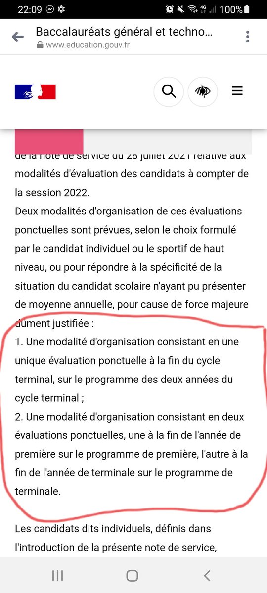 Modifier les modalités des épreuves du tronc commun au dernier moment les candidats individuels sont considérés comme de la merde où sont les égalités des chances?!! programme du cycle de terminale alors qu'au mois d'octobre c'était sur le programme de terminale uniquement ?!!