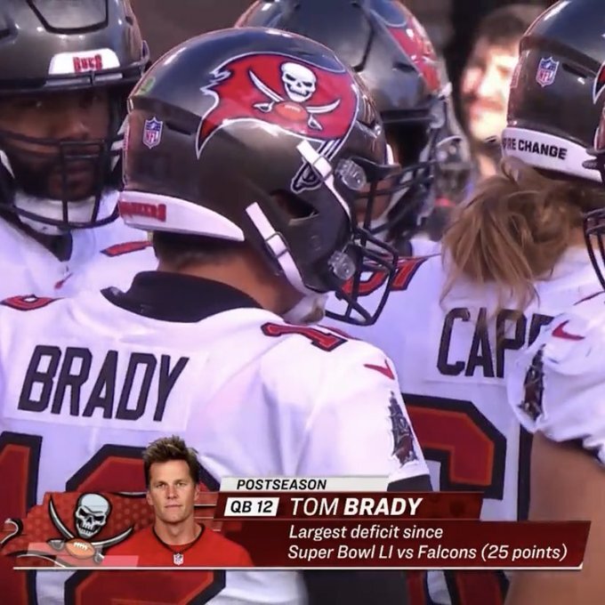 NFL's tweet photo. He did it again. #NFLPlayoffs 

📺: #LARvsTB on NBC
📱: https://t.co/6Hz1DjWTV1 https://t.co/eL1gg4BROq