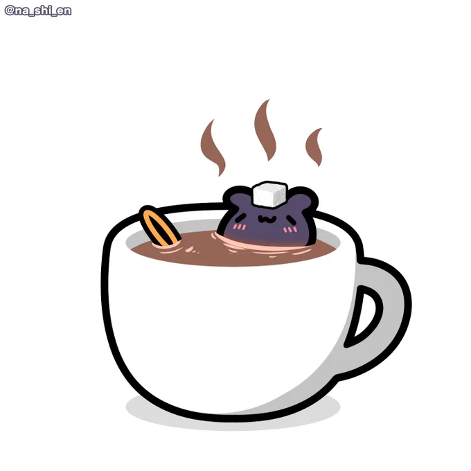 How about a cup of tako?
☕️🐙 