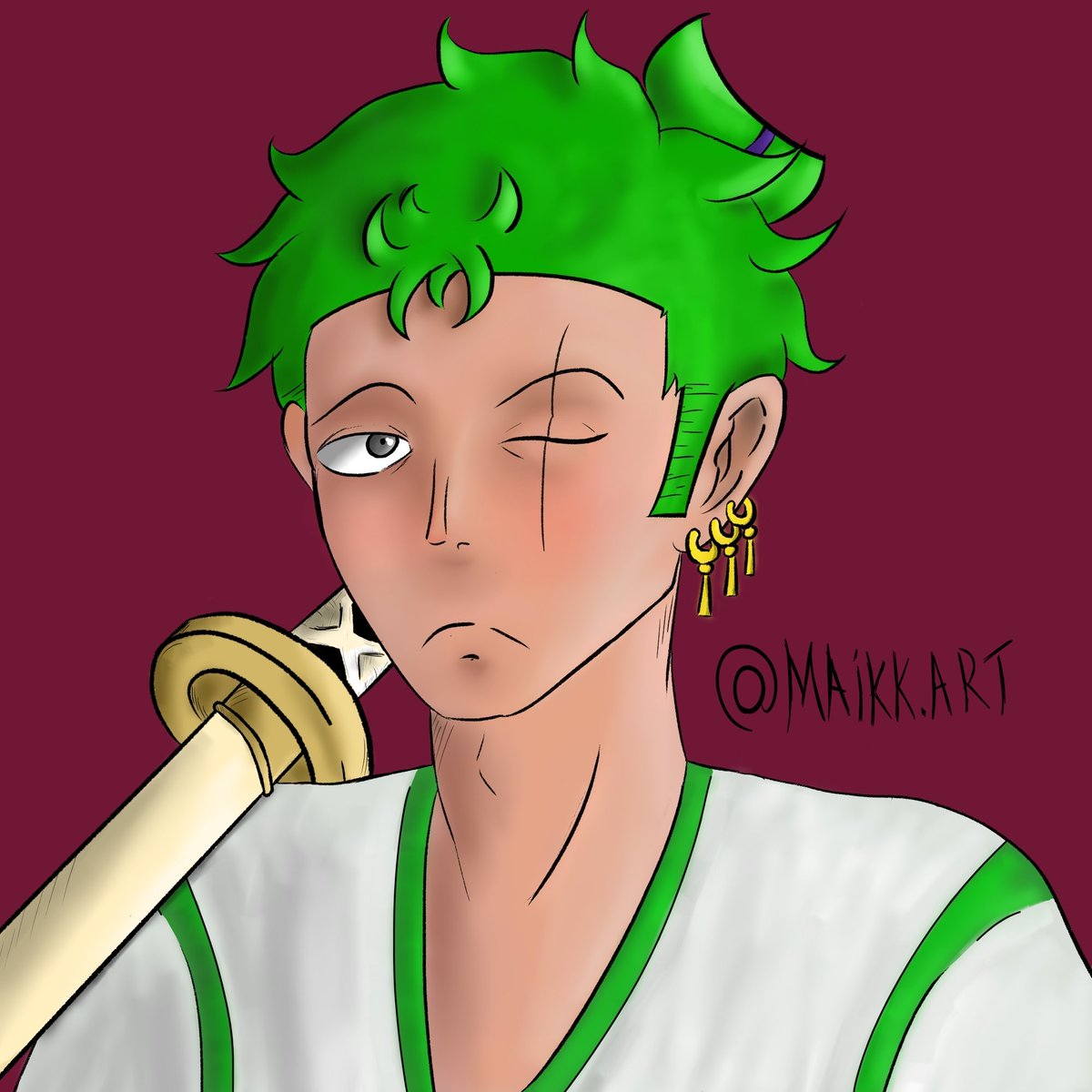 maikk_art's tweet photo. ♠️
.
.
.
.
.
#ONEPIECE #Zoro #drawing https://t.co/EtI5H350yV