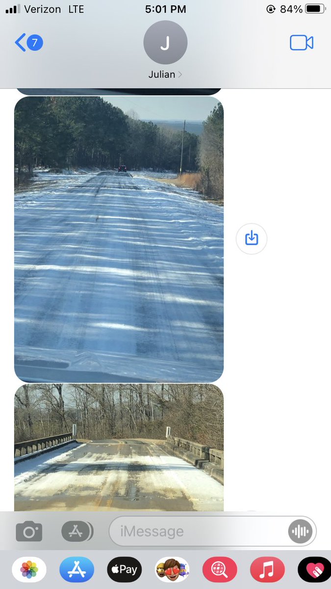 RCS Transportation Department working hard assessing some of the road conditions that our students and staff must travel. Here are a few photos of some of the roads throughout the county…