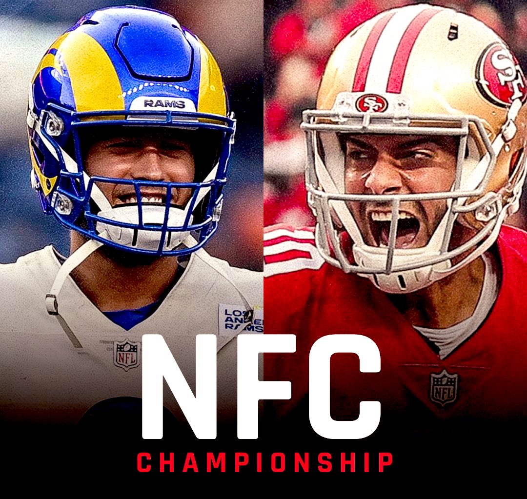 rams vs 49ers playoff game