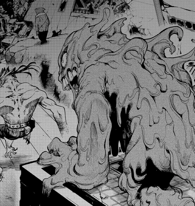 This bitch, this biiiiiiitch. Congrats on your comeback!! He made Deku a hero, he gave Bakugo his first crisis and fame, he made me ship bakudeku and he was Hori's first chance to draw his slime kink awwww. 
