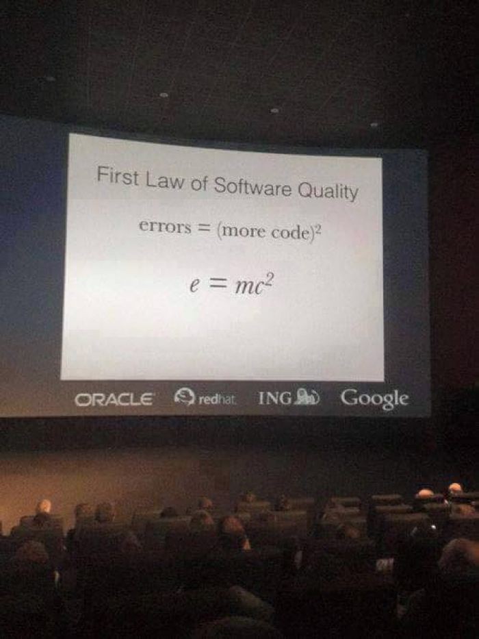 glshrdnr's tweet photo. First law! :)

#coder #coding #morecode https://t.co/PrnoOpf3vT