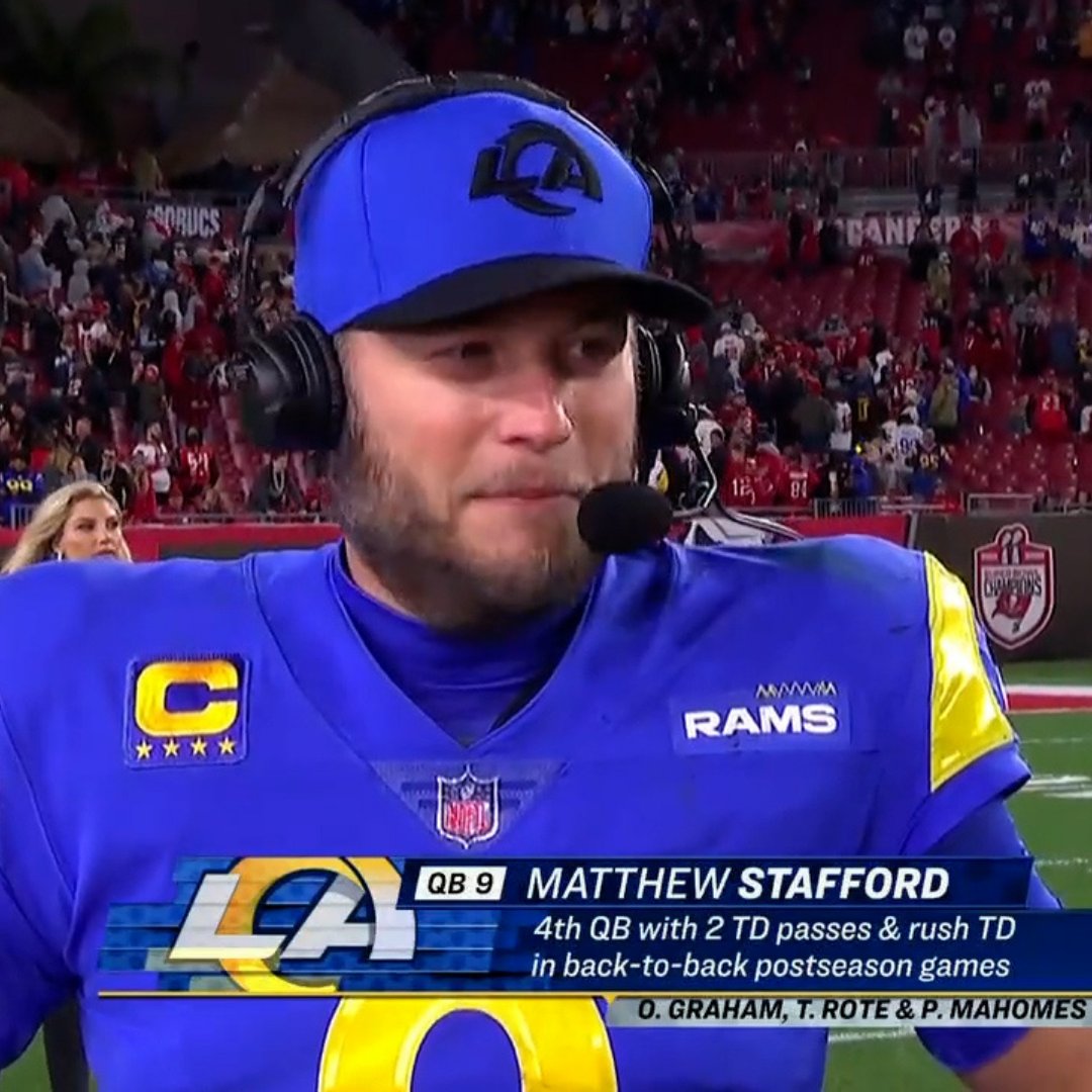 SportsCenter's tweet photo. STAFFORD DELIVERED 🔥 https://t.co/epFO0MObLI