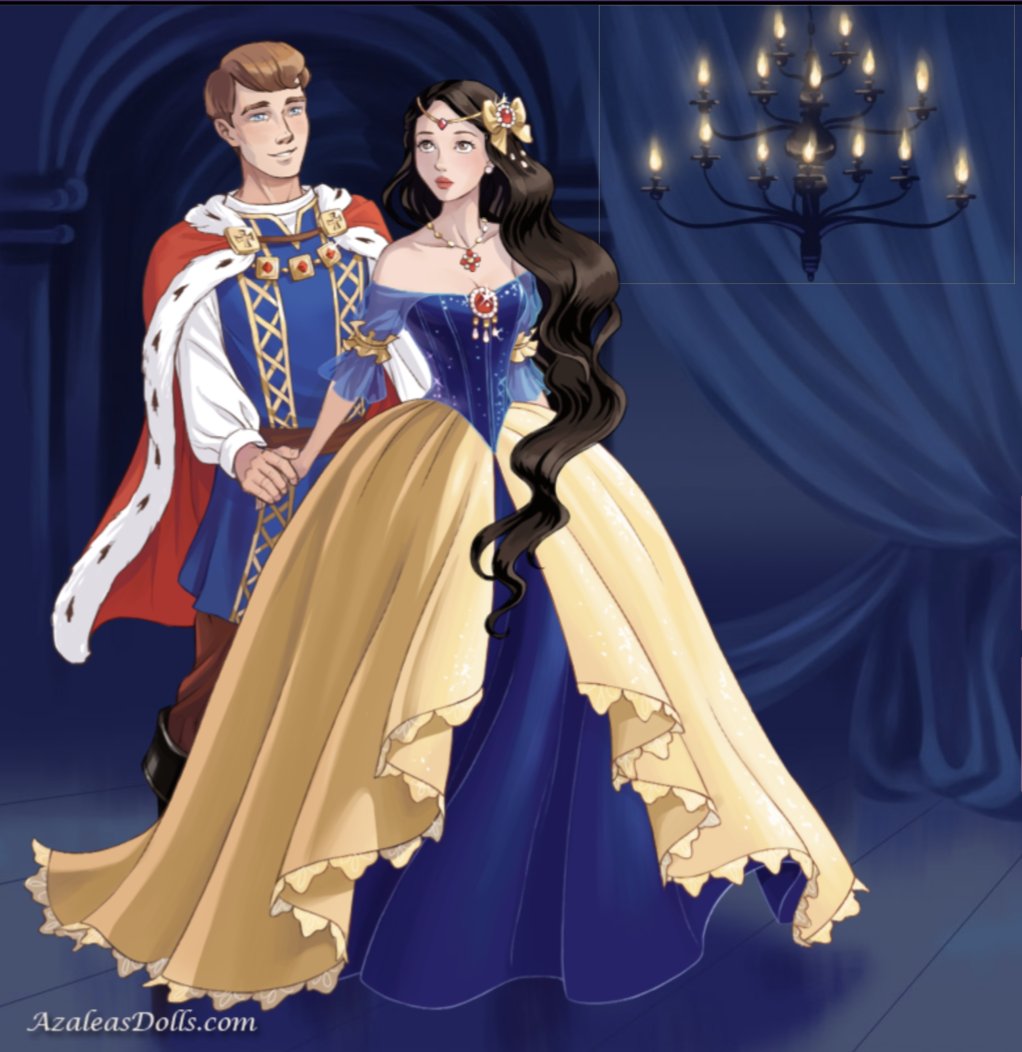 Tiara ☀️🌻☀️ on X: I made Snow White and the prince on one of the most  beautiful Azaleas Dolls dress up games. ✨🍎✨ #snowwhite #disney  #disneyprincess   / X