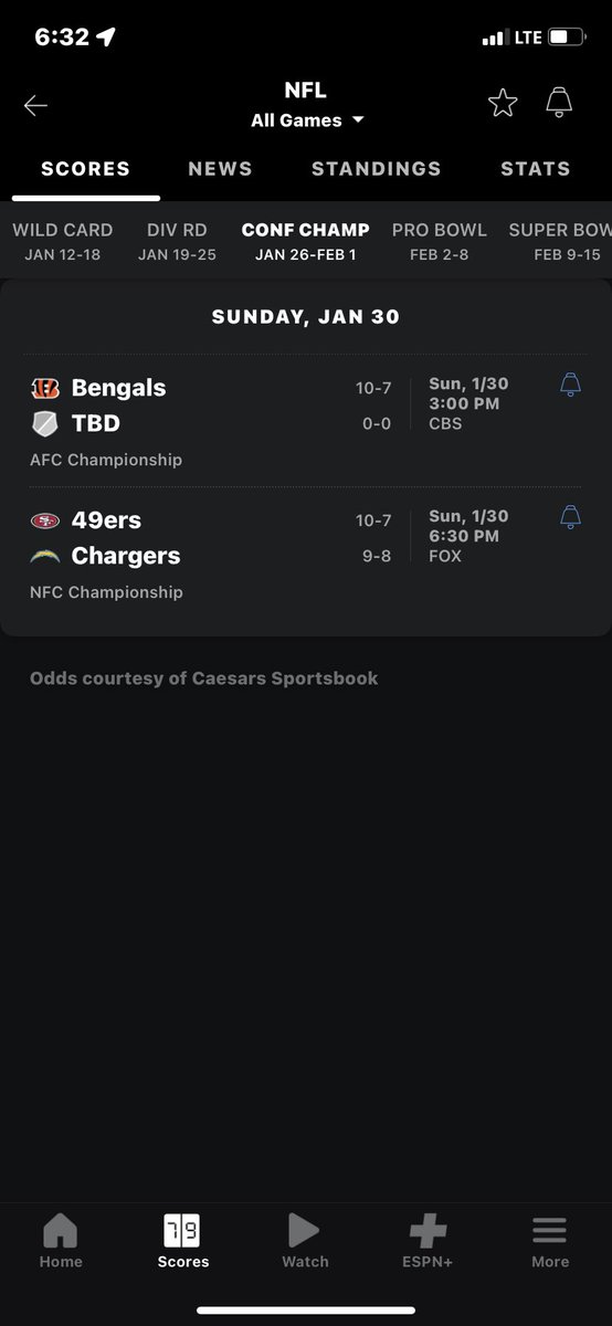 aosborne93's tweet photo. @espn Looks like the Chargers are meeting 49ers for a chance at the Super Bowl? Will I be at the Super Bowl too? https://t.co/BJJMQqgkml