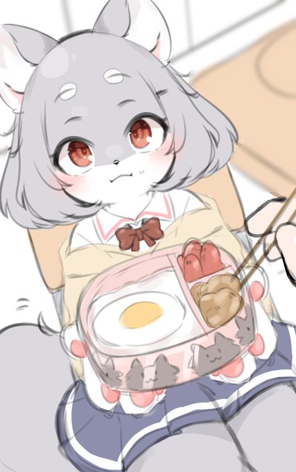 クラスにあるおかずをよくくれる子
ラフ🤔🤔 