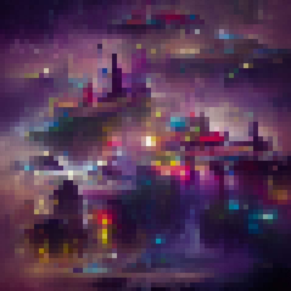 TanixPC's tweet photo. First post!! A new #pixelart and eventual #NFT creation! Name: "Cyber City". Made in 2022, January. I will reach out to you guys on Twitter, Instagram, Discord and in the end sell on Opensea, if interest is there. If not, I will sell them as prints instead. Happy Twittering!! https://t.co/aAu7ph3ep7