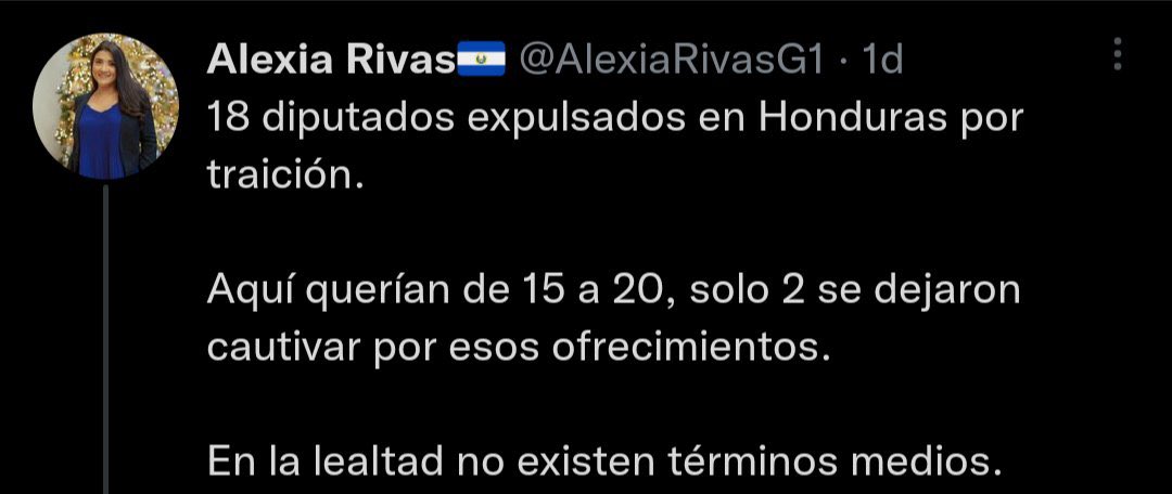 MemitoTheBoss's tweet photo. @AlexiaRivasG1 sigue sin darse cuenta que ella misma confirmó que si fueron 20 diputados los “tentados” a renunciar a Nuevas Ideas, y que solamente dos se dejaron cautivar, por eso los persiguieron y los van a meter presos, por “traición”.  😂 https://t.co/bkXsiLxmE7