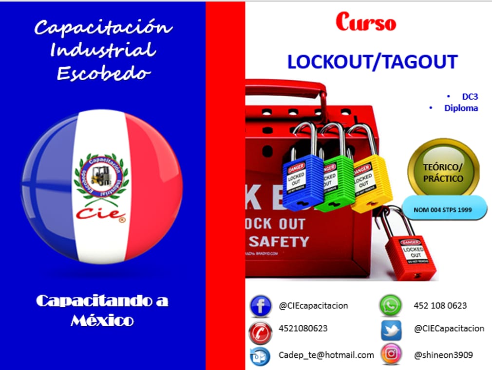 CIECapacitacion's tweet photo. #Cursos presenciales. Grupales. Teórico-prácticos.
A solicitud de las #empresas 
Para impartirse en sus instalaciones. In situ.
Cotización e informes
📱whatsapp 4521080623
📧 email cadep_te@hotmail.com
#CapacitaciónCIE #STPS #CIE #Capacitación #Industrial #GoPackGo #LARvsTB https://t.co/YFGS3vKIEp