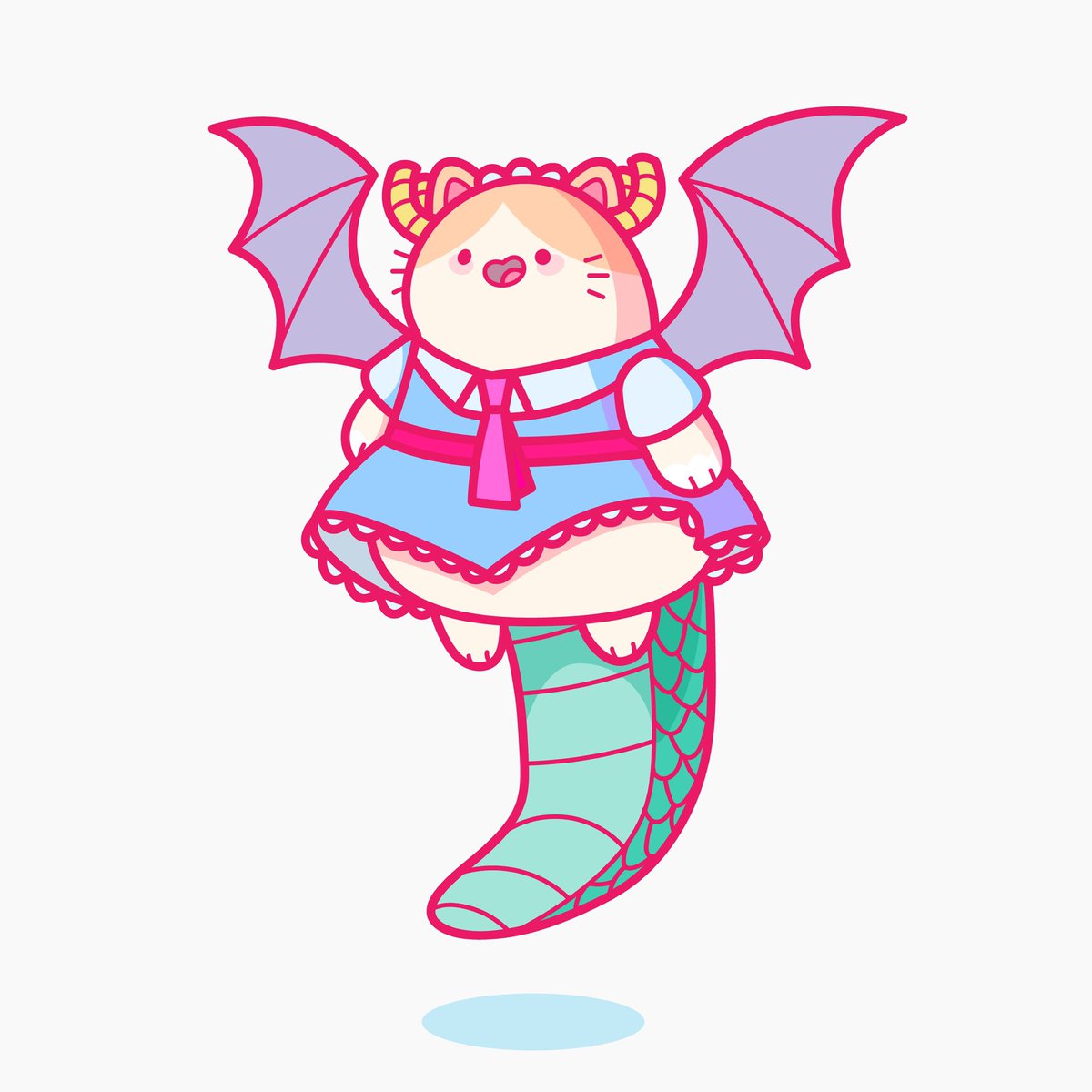 Tohru Cat #cats #tohru #misskobayashisdragonmaid #dragon #anime #manga #cute #kawaii
