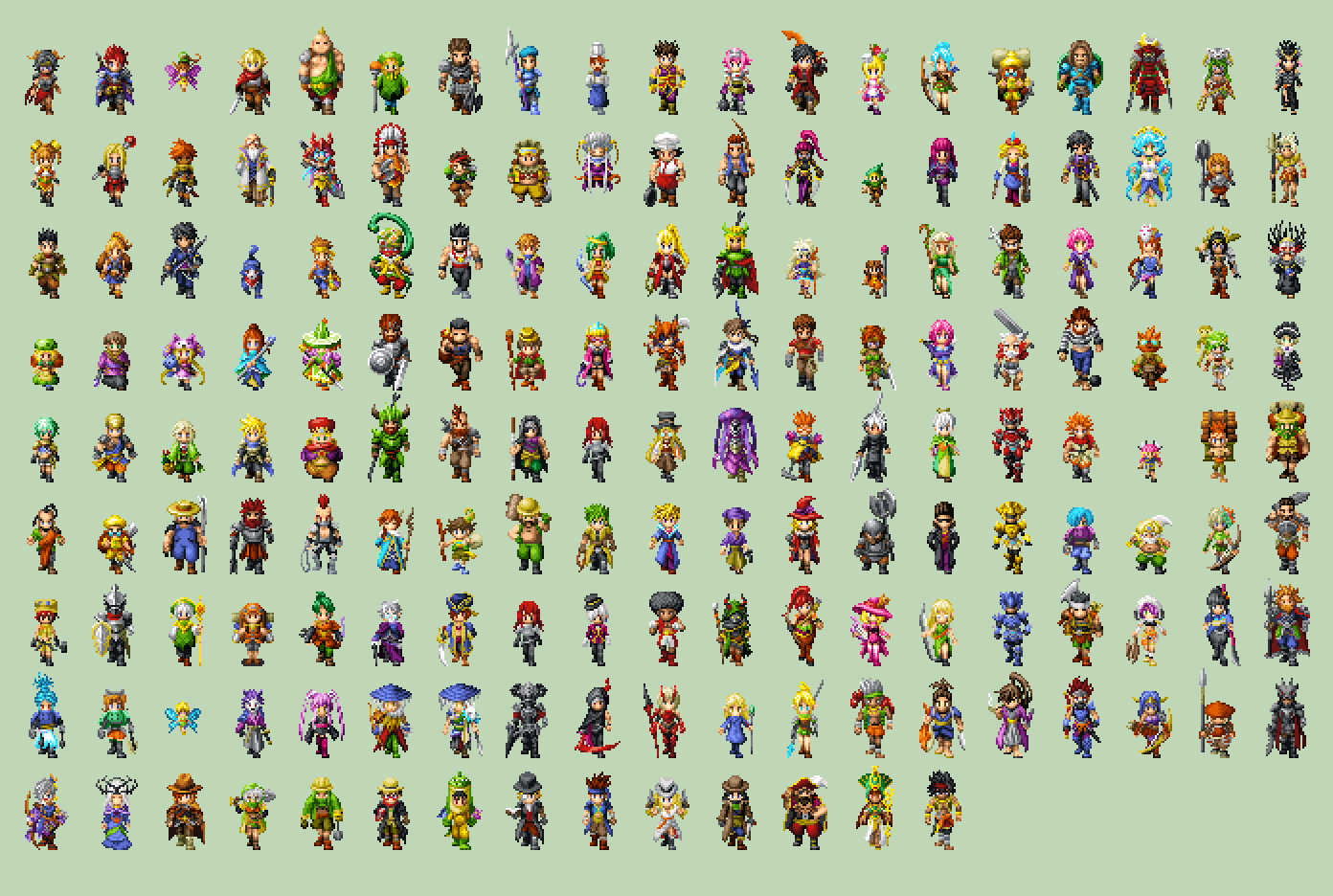 Popo Sur Twitter Rt dot 歩行キャラがかなりそろってきた Pixelart ドット絵 Rpgツクールmv エレマスタ T Co Vdtvz9oxjr Twitter
