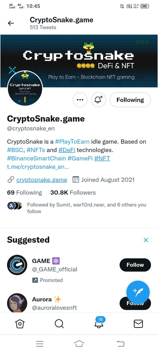 Mou40650437's tweet photo. @BithumbGlobal @cryptosnake_en Great campaign https://t.co/LvmLoRY9ri