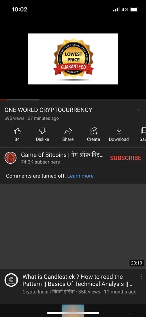 Please be careful - YouTube of <a href="/gameofbitcoin/">Gary</a> and <a href="/open4profit/">Open4profit</a> are compromised. Scammers are using the channel to promote a scam coin. Don’t send any money.