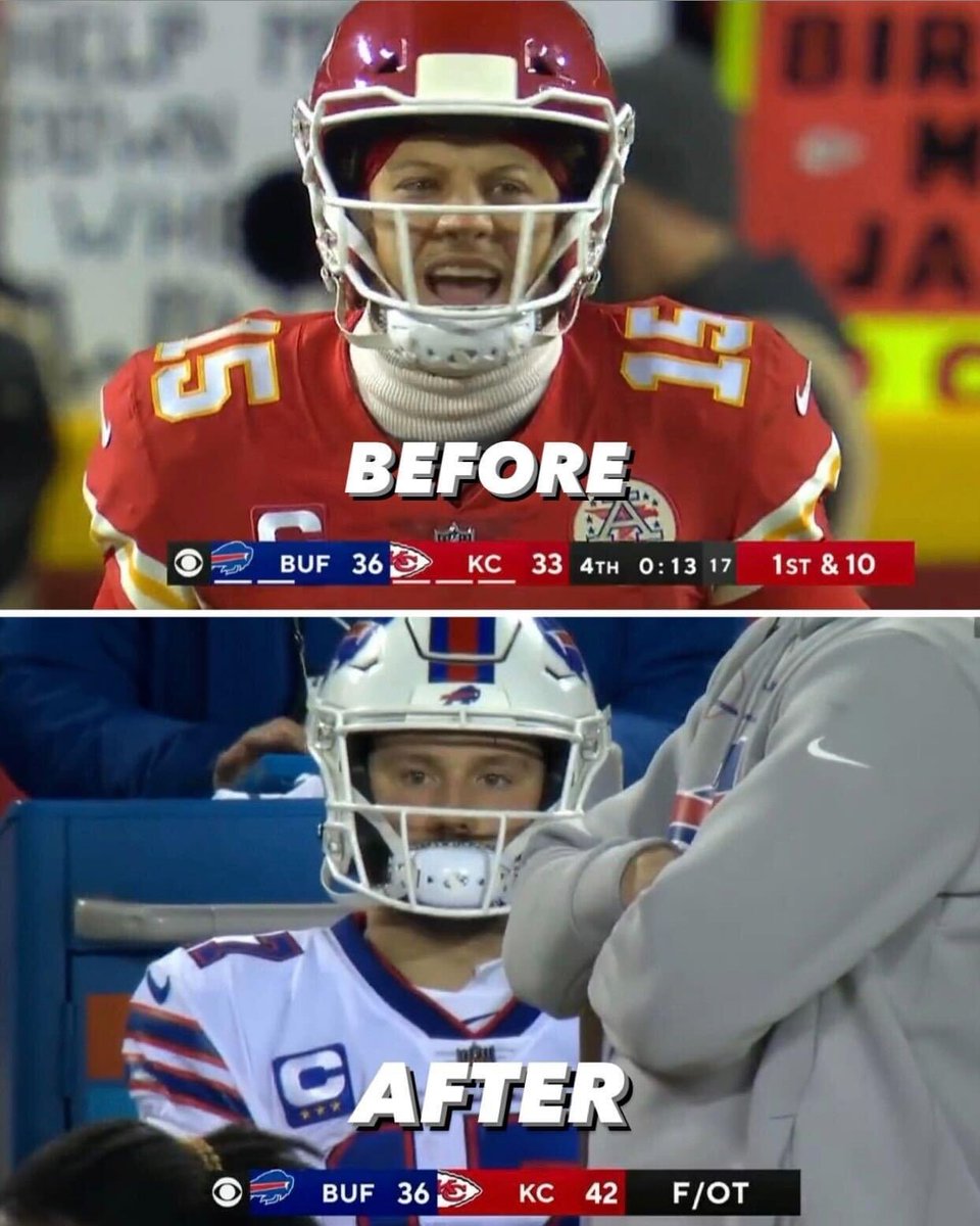FindTroy's tweet image. When there is any time still left on the clock in the NFL…

You just never know what could happen.

Mahomes vs Allen = Brady vs Manning 2.0 for years to come. What a collection of quarterbacks. What a rivalry.

#KCvsBuff #BillsMafia #ChiefsKingdom