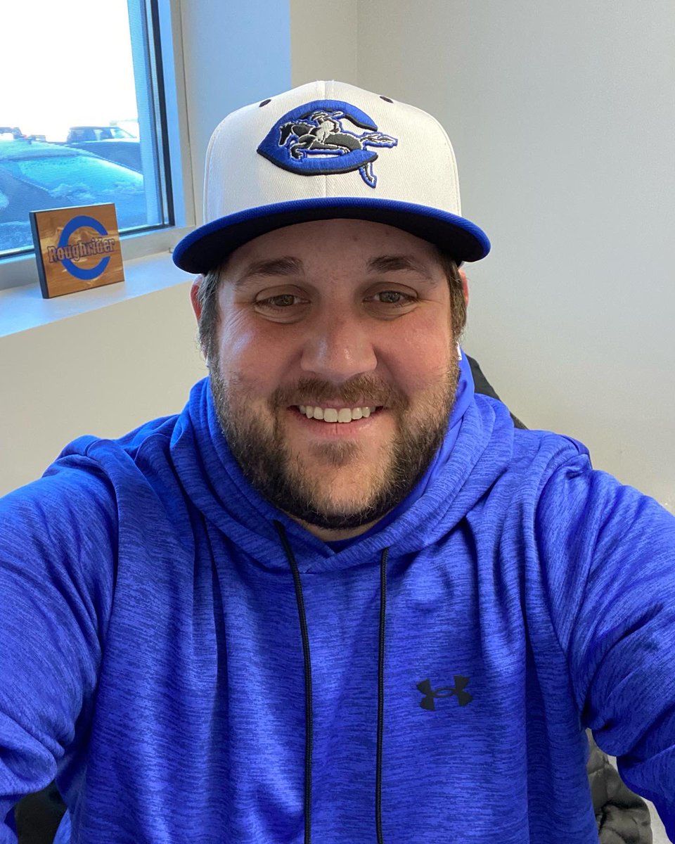 Feels good to be wearing blue and white! Had a fun weekend recruiting in Arkansas!