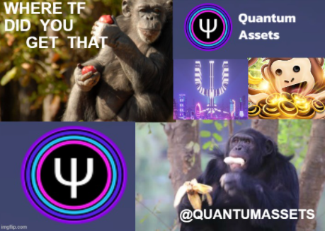 QuantumAssetsQA's tweet image. 💥QA #GIVEAWAY 💥

🖼️The memes are back !!

🪙$25 QA to 5 different entries - 2 for creativity and 3 for most retweets. 

To Enter: Simply post a celebratory meme relevant to #QuantumAssets - Must retweet this post and be following QA.