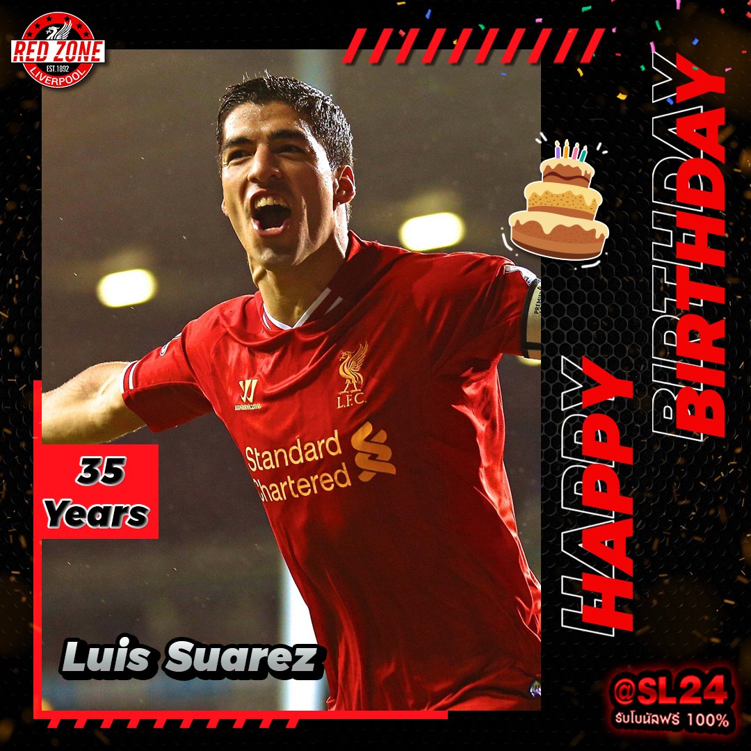 Happy Birthday to Luis Suarez  .
.
.
.   