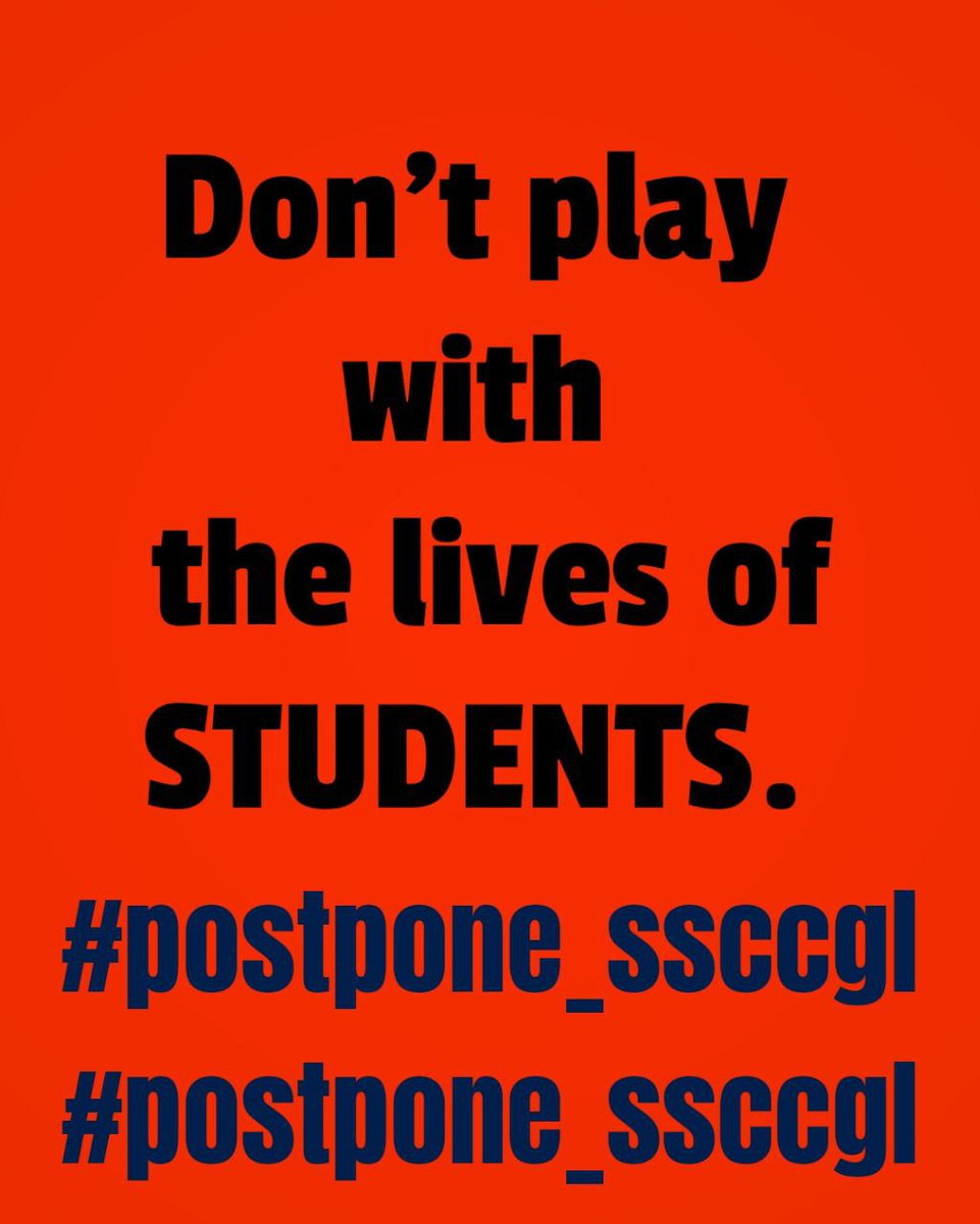 Krypto_Rider's tweet photo. #postpone_ssccgl
@RaMoSirOfficial 
@abhinaymaths 
@DoPTGoI 
@PMOIndia 
@RbeJain https://t.co/xBzMnoqxQ8