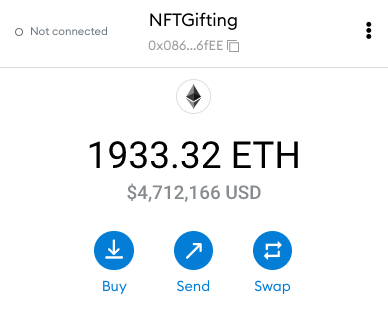 NFTGifting's tweet photo. 4000$ $ETH ~ 12 🏆 Winners       
                                                     
To Enter:                                                                                
1. Retweet &amp; Follow  
2. Drop Wallet Address https://t.co/RtnRPVBDLL
