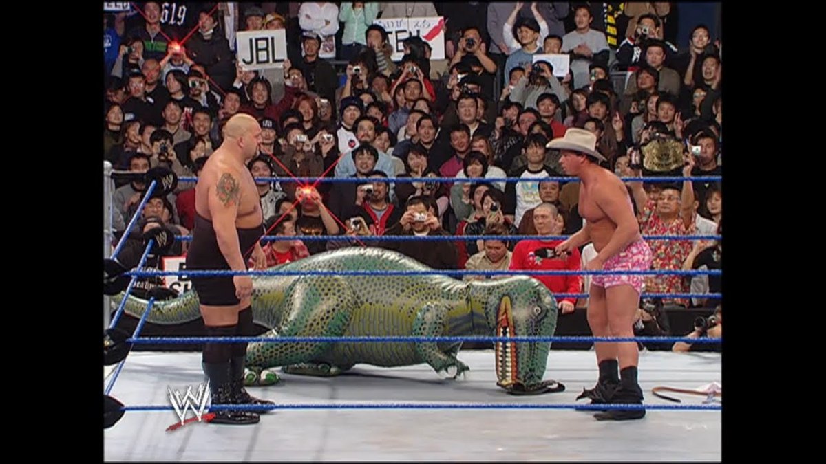 DorkSideRing's tweet photo. This week, we're telling King Kong to move over, Godzilla got a big fish to fry and its name is JBL. @Maxir0ni and @kamrontherunner join the pod to discuss "Godzilla" vs JBL, hippos and wrestling robots.

New episode now at https://t.co/GXkrcgqnO3 https://t.co/824zzPahnk