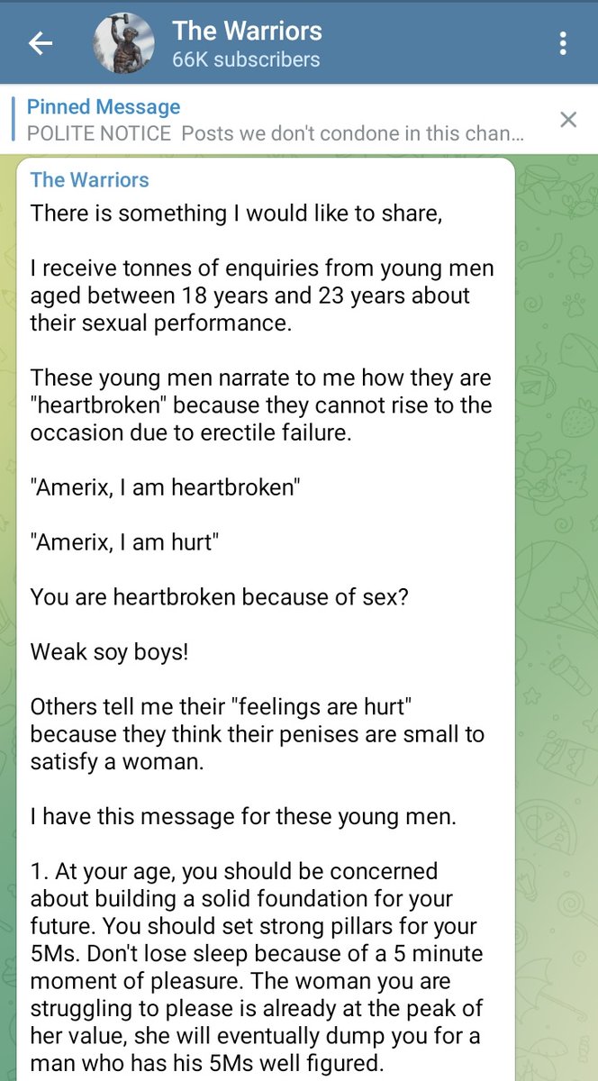amerix's tweet photo. In your early 20s, 

Focus on creating your value. 

A 20-year-old woman has more value than a 25-year-old man,

- but a 35-year-old man has more value than a 35-year-old woman.

Men are born with nothing, so, continuously focus on creating value not whining about sex. 

#ManDay https://t.co/Bm0ZOXHTFj