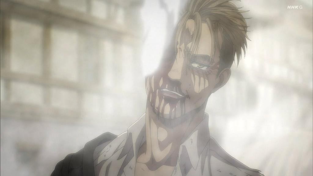 TheDarkraimola's tweet photo. A veces encuentro a gente sin amor paternal que me dice que en SNK la única muerte buena fue la de Erwin.

Je. TAN SOLO en el episodio de hoy tuvimos dos cierres de personaje maravillosos que ya le gustaría a muchas obras tener.

Yo, leyendo el manga, lloré con ambas. https://t.co/dNa55XZuHp