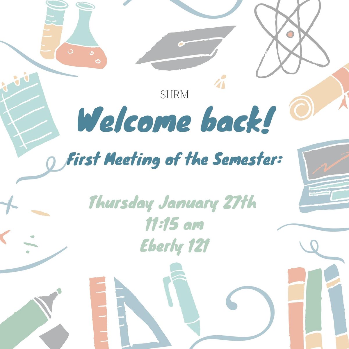 We can’t wait to see you for a semester packed with amazing events and opportunities!