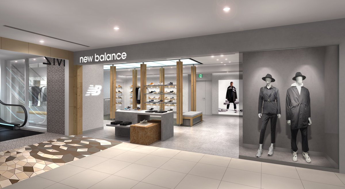 newbalance_jp's tweet photo. 日本初出店となる「GREY」コンセプトのニューバランスストアが3月2日(水)#NEWoMan新宿 にオープン!
ニューバランスならではの、上質なライフスタイルをご提案いたします。
■新店舗情報 🔗https://t.co/7xtuX00hMP
https://t.co/R3xlvnSS3U
#NewBalance #ニューバランスニュウマン新宿店 https://t.co/QkoVRkWmZb