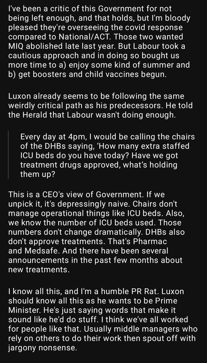 David_Cormack's tweet photo. The key part of today's column https://t.co/FSwTJvmXsq