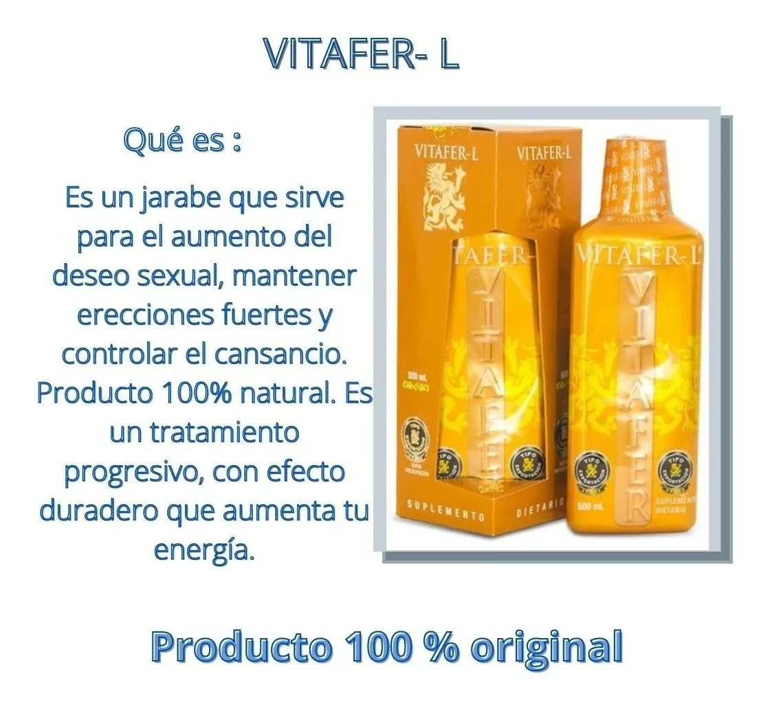 VitaferL's tweet photo. VITAFER-L. Ventas al mayor y detal, entregas en Caracas y envíos a nivel nacional... Salve su matrimonio con VITAFER-L https://t.co/9rm6K2DIaL