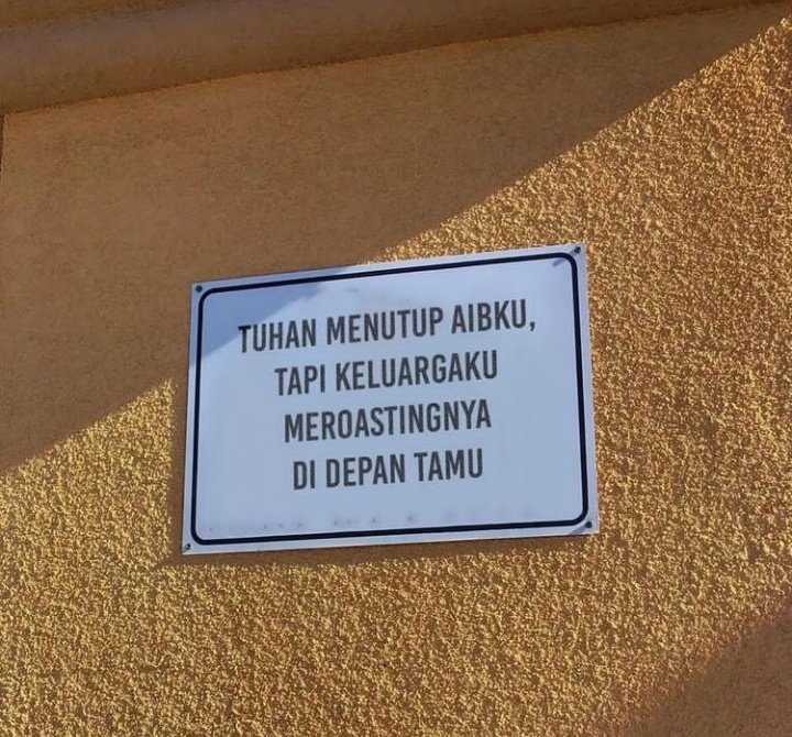 Kelakuan emak' kalo ada tamu!