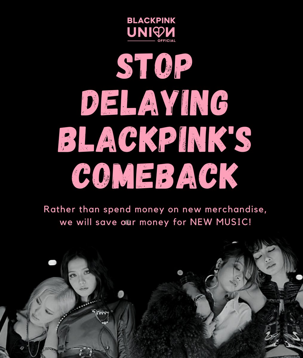 BLACKPINKCNTRAL's tweet photo. YGE, respond to Blinks!

#WeWantBlackpinkMusic
#YG_피드백_요구
@BLACKPINK https://t.co/KREkRdjKRk