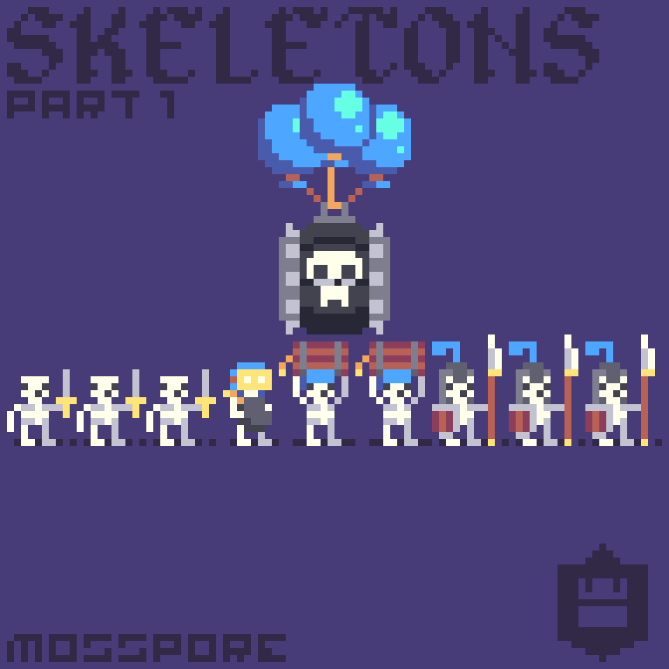 Skeletons Pixel Art (Part 1)
#pixelart #ClashRoyale