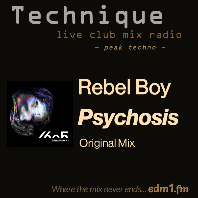 technique_edm1's tweet photo. Absolute banger from Rebel Boy

Rebel Boy - Psychosis
[Original Mix]

1605 @UMEK_1605
@RebelBoyMusic    

#Techno
#WhereTheMixNeverEnds

In need of some dark pounding Techno?  We got you.

Get our 24/7 stream - mixed live right here 👇👇