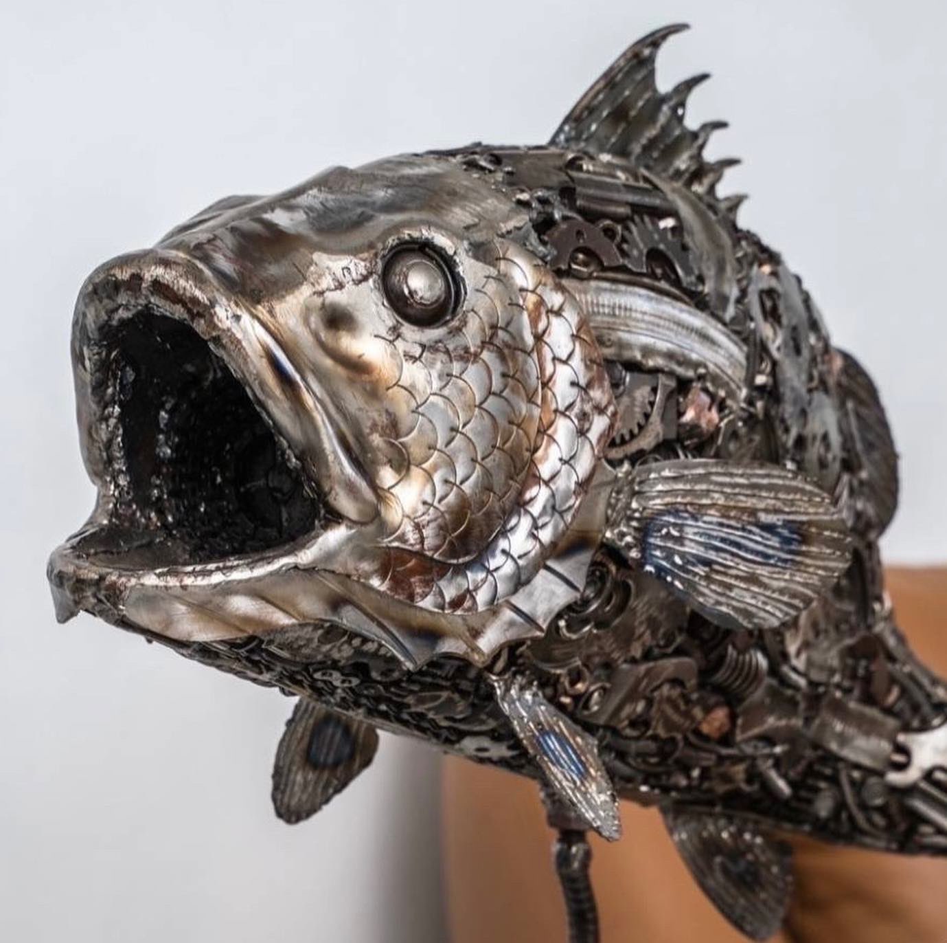 廃材アート　魚 廃材再生師:加治聖哉 on X: 