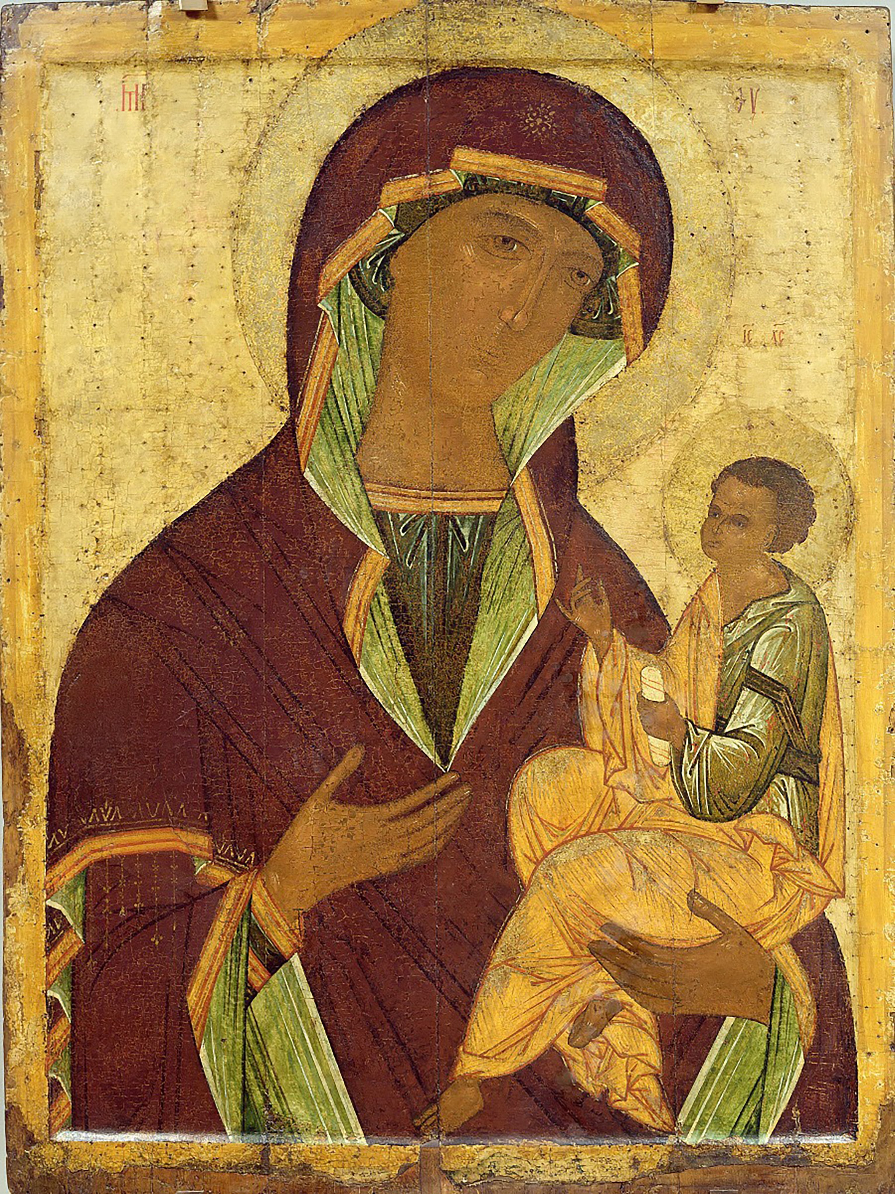 Ícone da Virgem Maria com o Menino Jesus