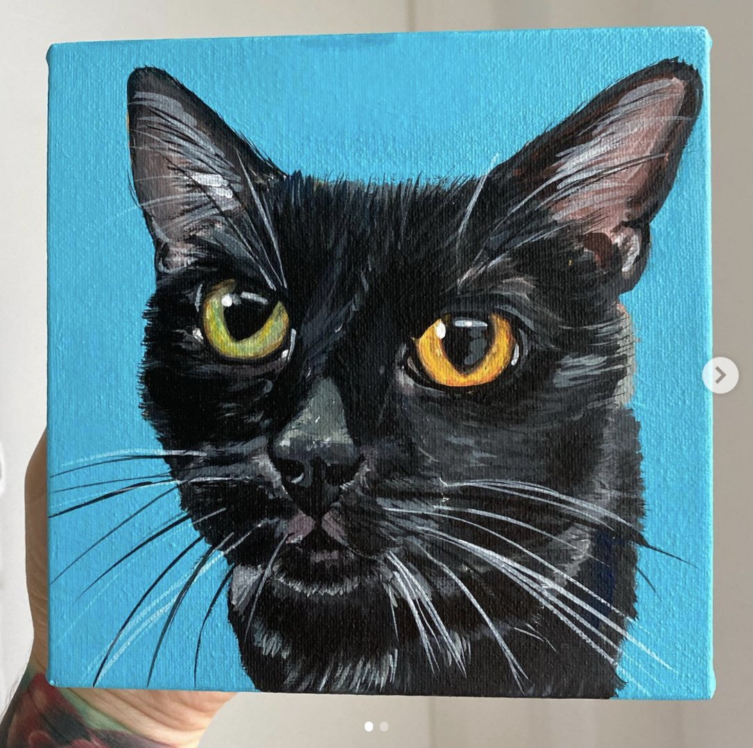 Today's podcast episode was sponsored by artist Blanka Pola! You can check out her work and commission your own pieces via Instagram! She's <a href="/blankapola/">Blanka Alfaro</a>.art. Here is some of her work!