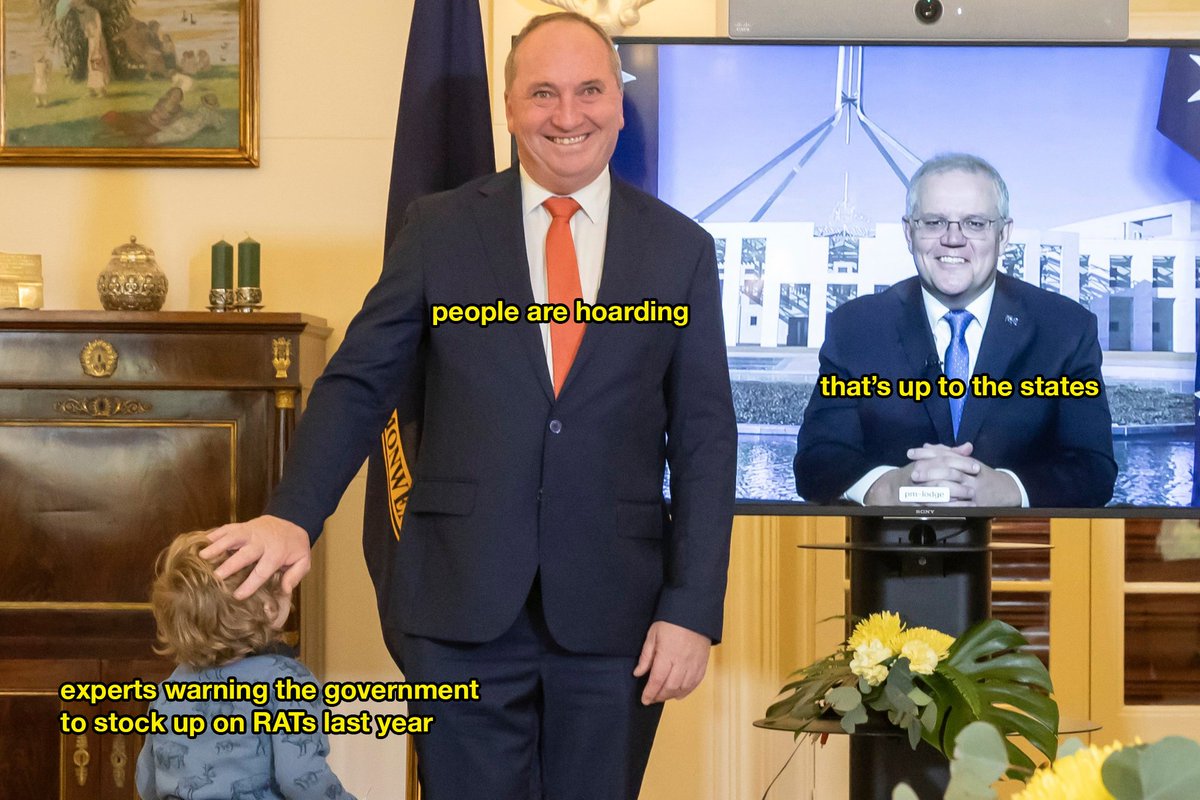 To paraphrase Barnaby Joyce's iconic paddock rant: we're sick of the government #AusPol