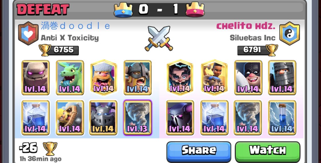 Matchups like these are why I cant push with golem 💀